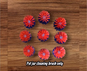 Pet Jar Cleaning Brush Only